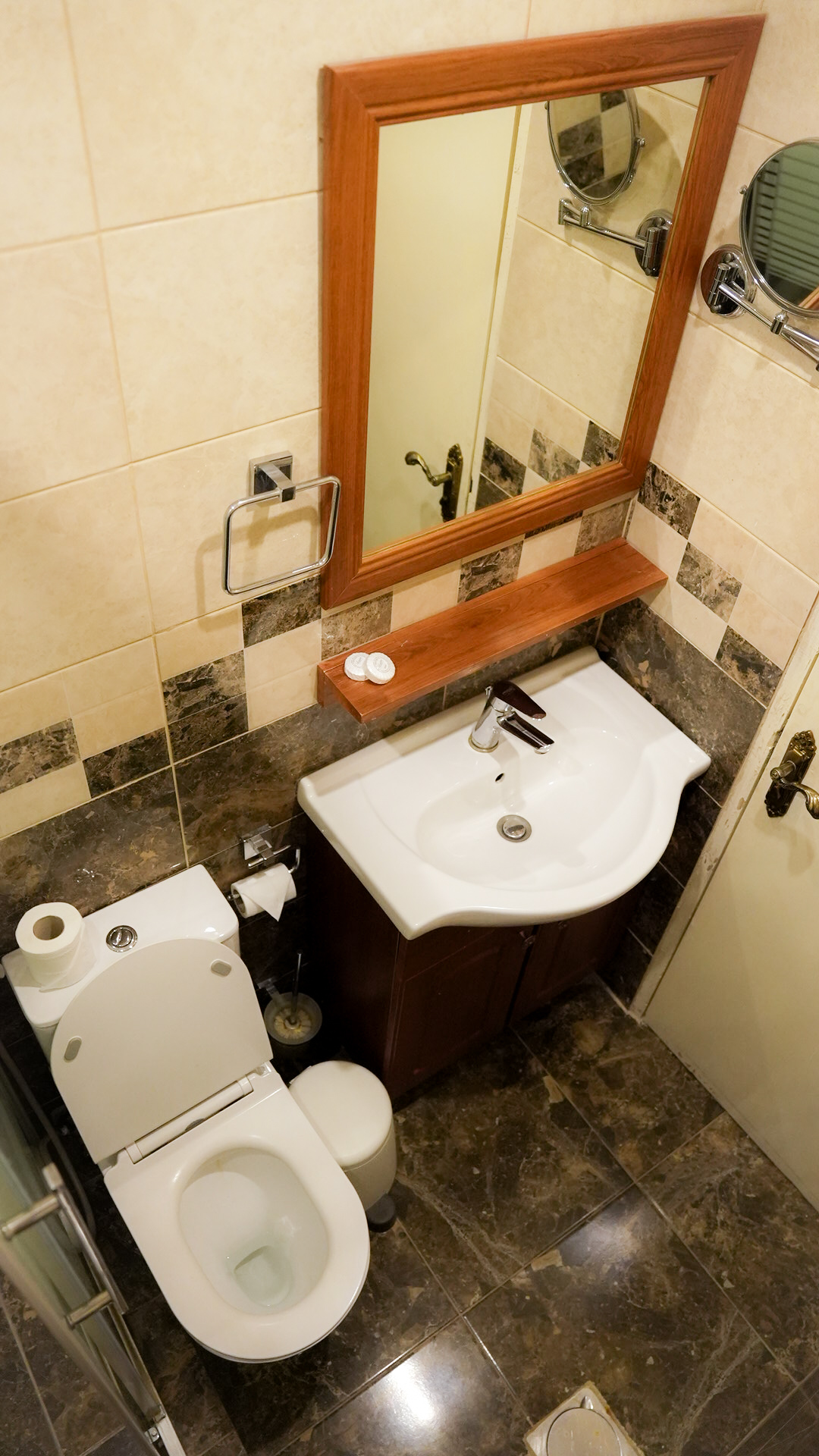 Dorm bathroom